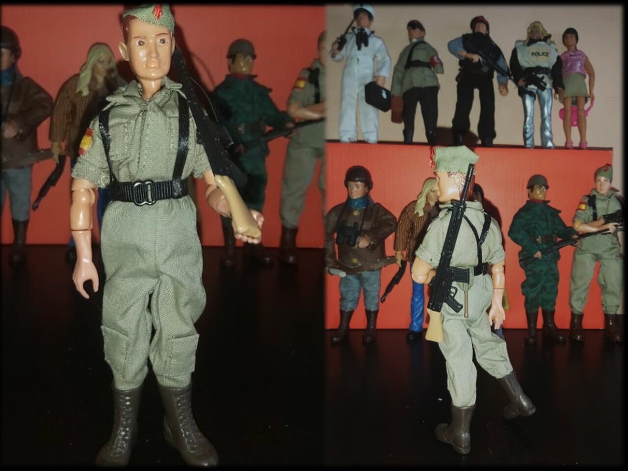 Madelman MDE. Militar. Soldado español. Legionario. Legión. Histórico.