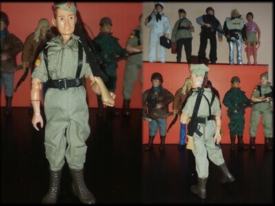Madelman MDE. Militar. Soldado español. Legionario. Legión. Histórico.
