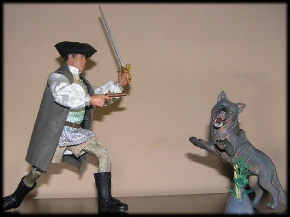 GEYPERMAN, ACTION MAN DRAGÓN. Histórico. La Bestia de Gevaudán. MADELMAN MDE ESCALA 1/6.
