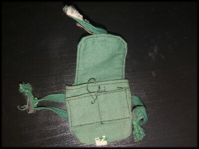 Madelman MDE original primera generación. Mochila del soldado militar zapador.  Buen estado.