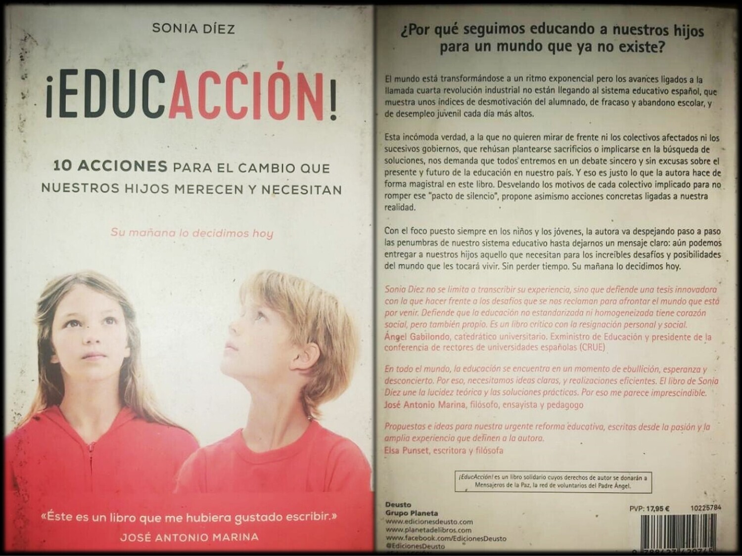 ​Libro: EDUCACION. Autora: Sonia Diez.