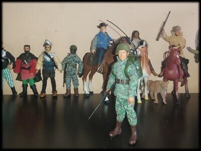 Madelman MDE Militar Operador de Radio. Segunda Guerra Mundial. WWII.