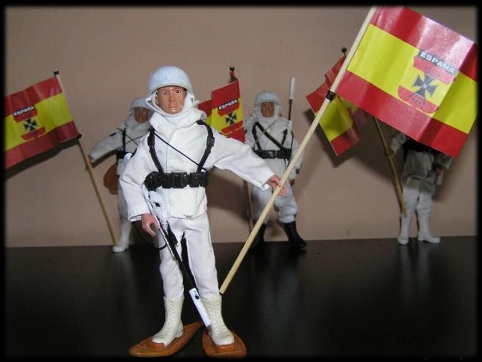 ​Madelman MDE histórico. Soldado español División Azul. WWII. Segunda Guerra Mundial. Espectacular.