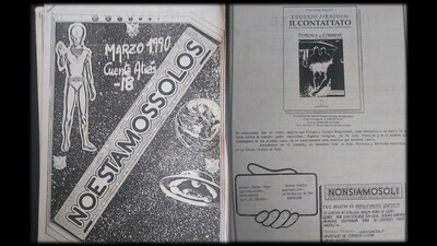 Contactismo OVNI nº -18 
Boletín &quot;No estamos solos.

1990 Misterio. 
Contactados. Sectas Extraterrestres.
Boletin Oficial de Giorgio Bongiovanni.
Descatalogado.

Precio: 4,99 Euros