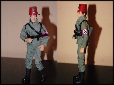 Madelman MDE. WWII. Segunda Guerra Mundial. Soldado aleman unidad Hanchard.