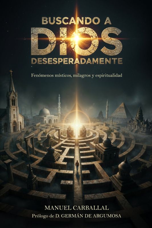 Libro: BUSCANDO A DIOS DESESPERADAMENTE. Autor: MANUEL CARBALLAL. Prólogo de Germán de Argumosa.