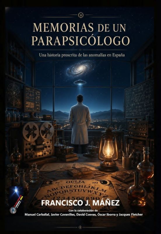 LIBRO: MEMORIAS DE UN PARAPSICÓLOGO. Autor: FRANCISCO J. MAÑEZ. Una historia proscrita de las anomalías en España.