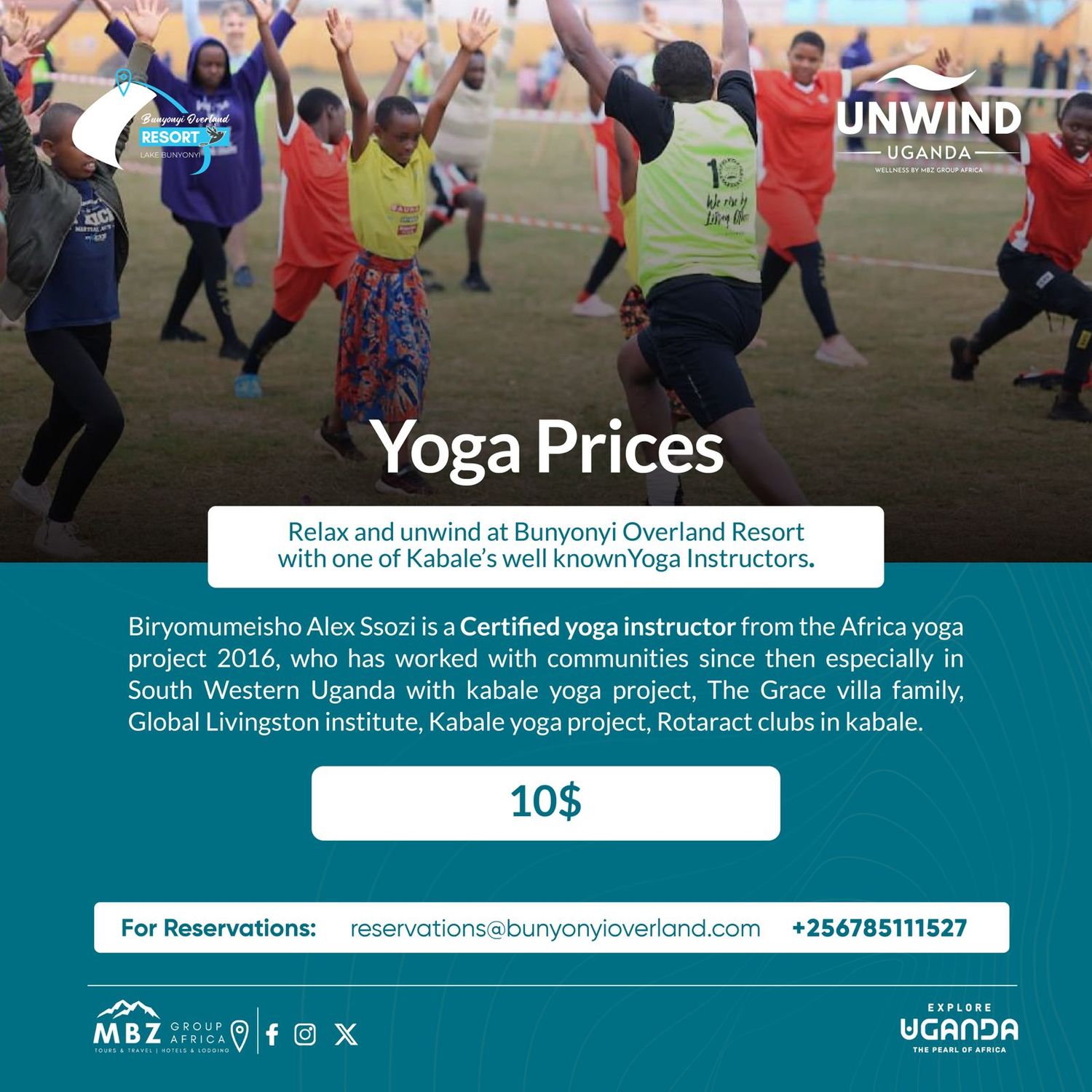 Yoga by Unwind Uganda