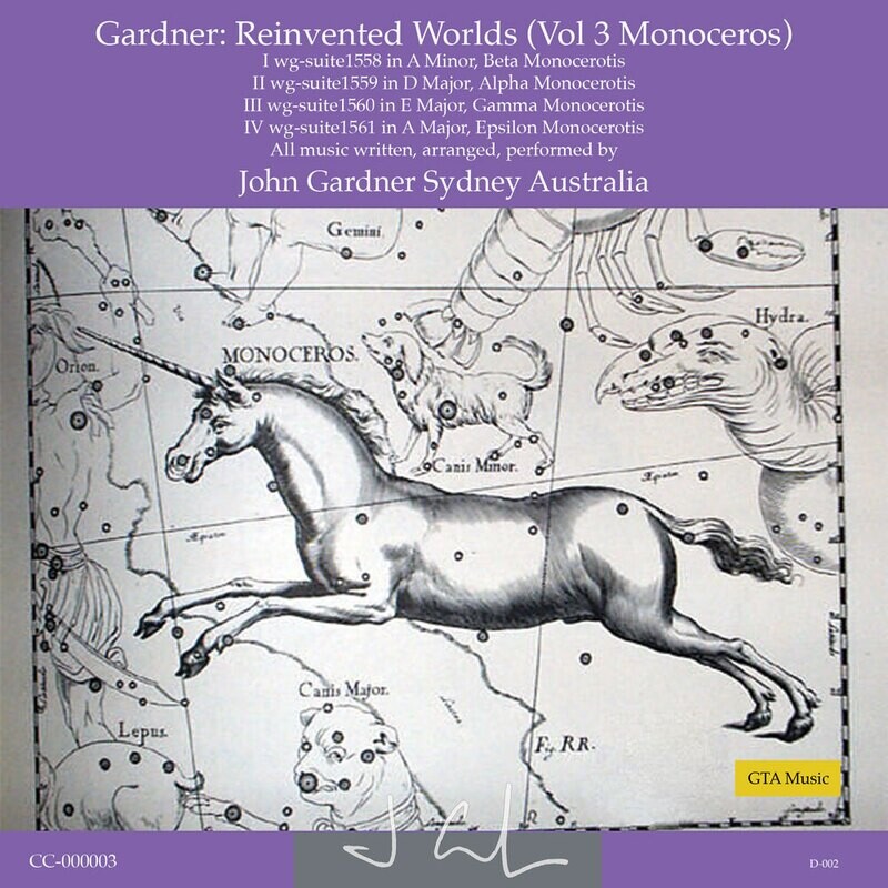 Vol 3 - Reinvented Worlds, Monoceros (The Unicornu) by John Gardner