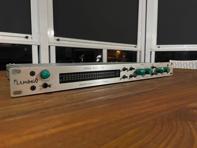Legendary!! Cranesong Flamingo Two Channel Discrete Class A microphone Preamp
