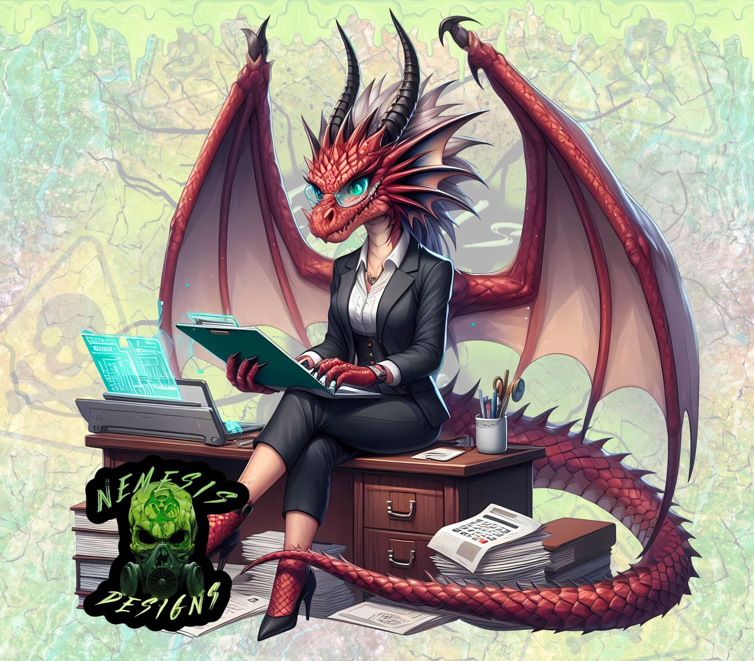Accountant Dragoness