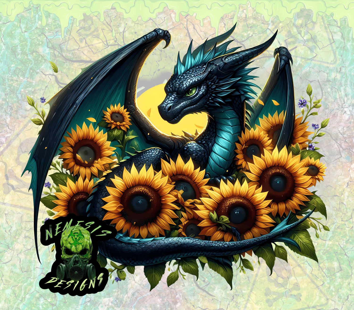 Black Dragon Sunflower