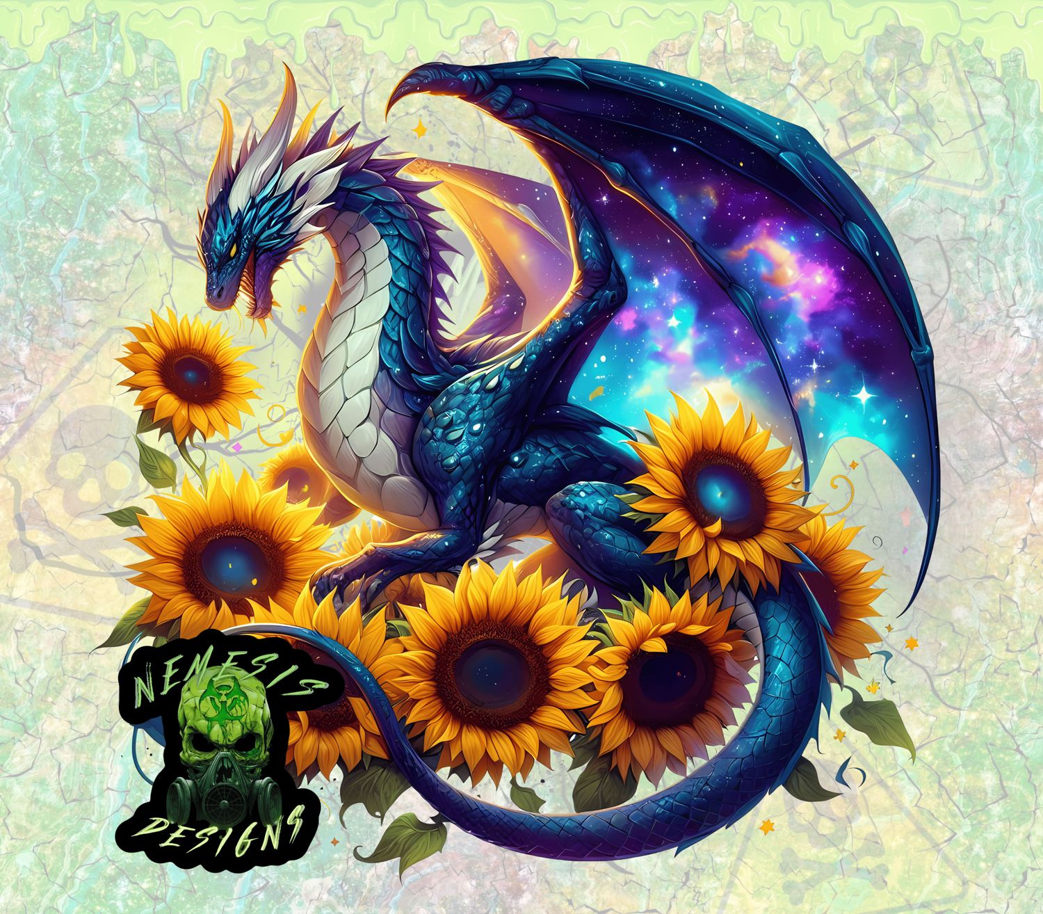 Galaxy Dragon Sunflower