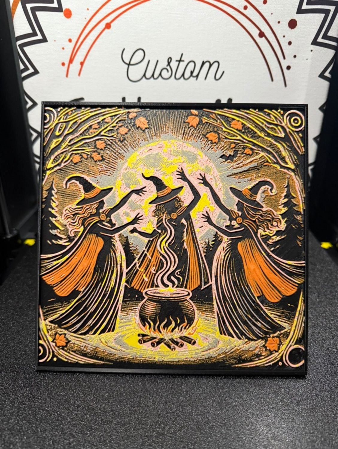 Three Witches with frame