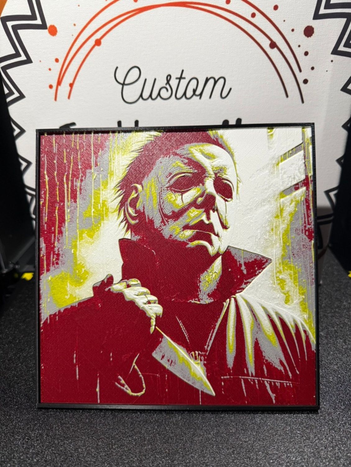 Michael Myers with frame