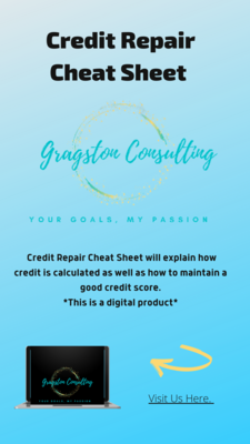 Credit Repair Cheat Sheet