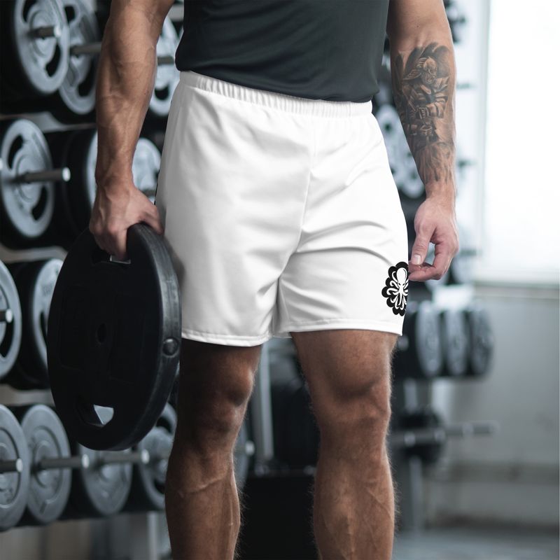 Athletic Shorts White La Pulpería 2k