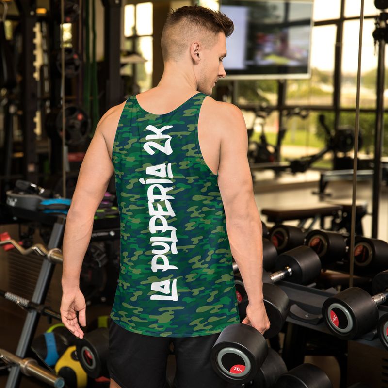 Gym Tank Top Camoo La Pulpería 2k