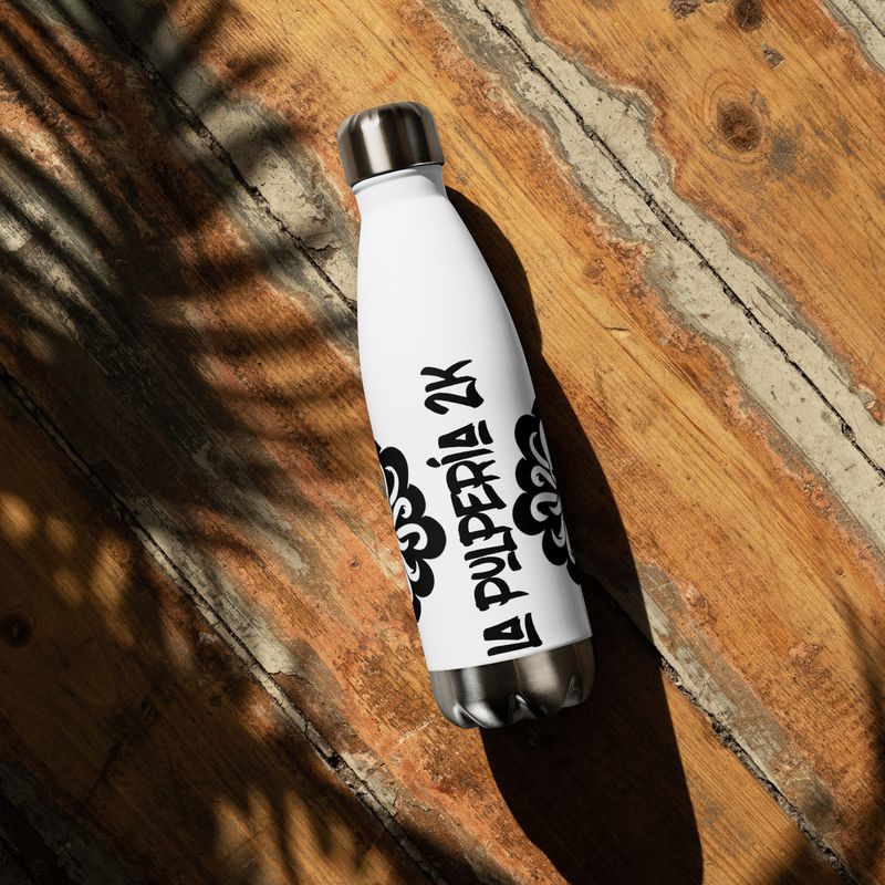 Stainless steel water White bottle