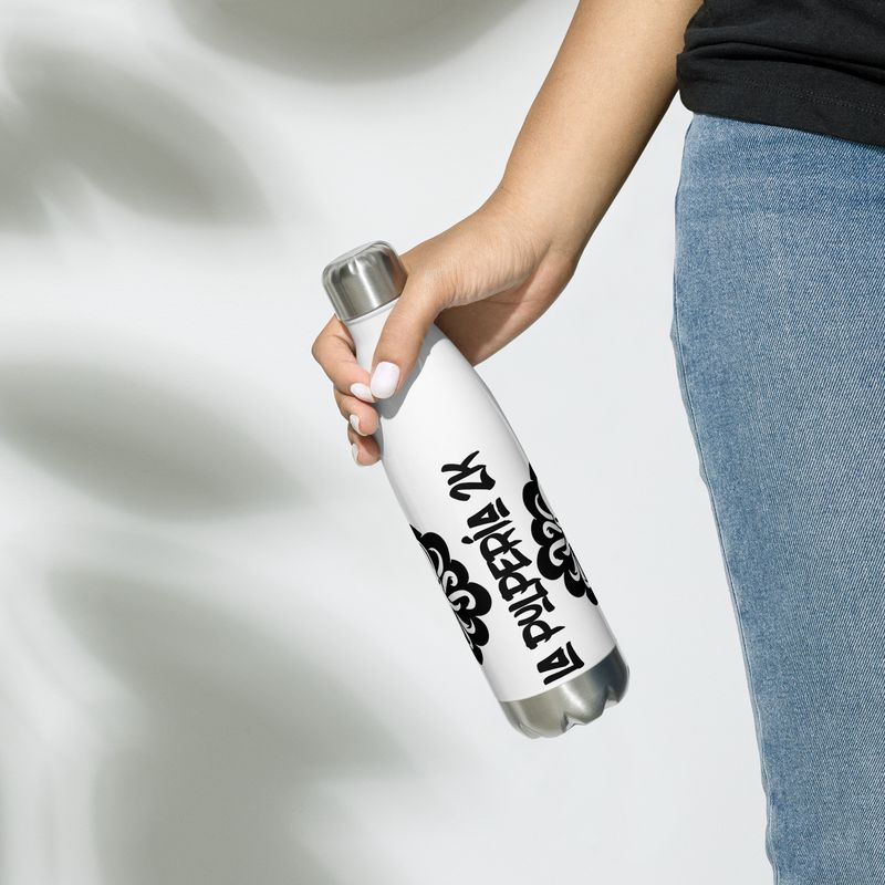 Stainless steel water White bottle