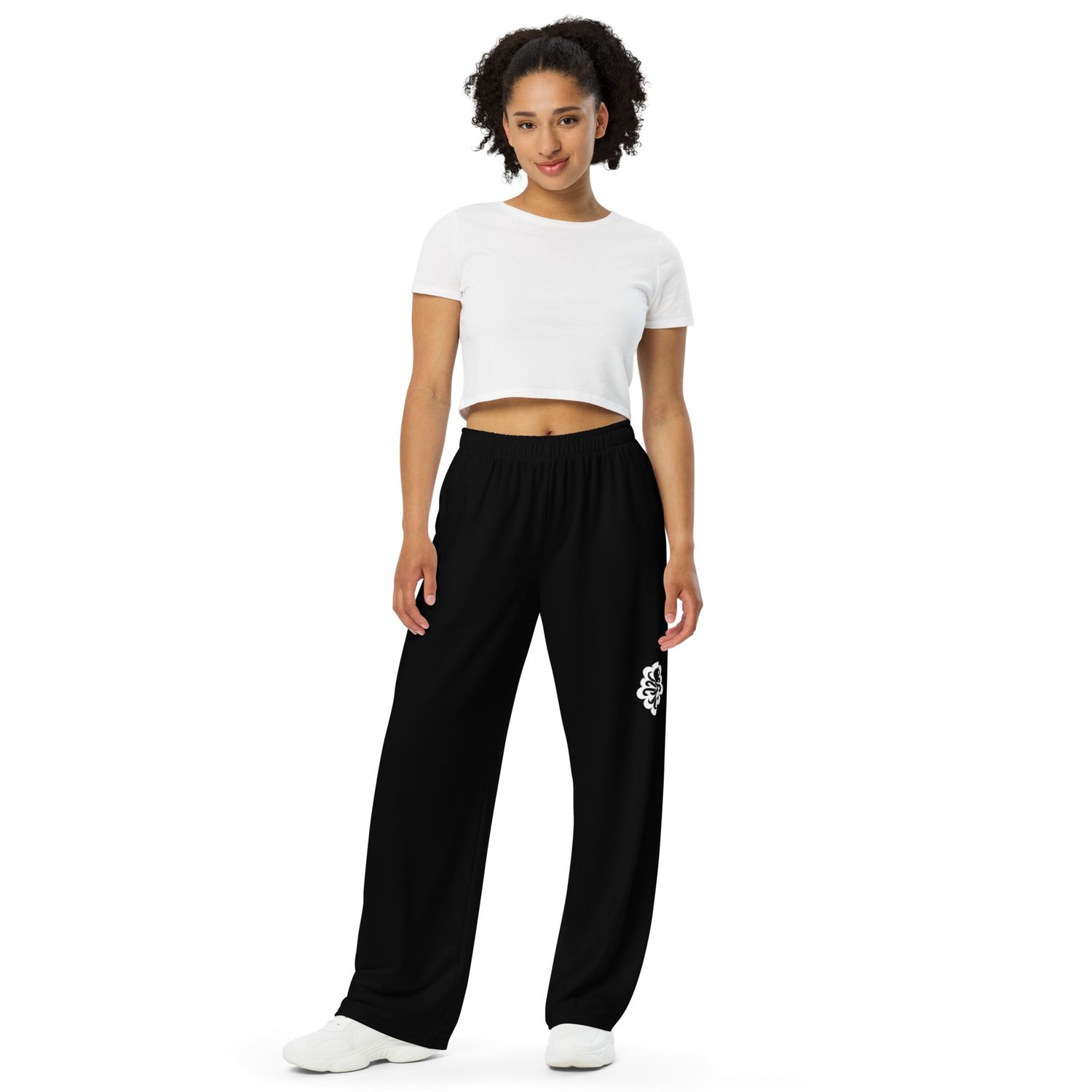 Wide-leg Black pants