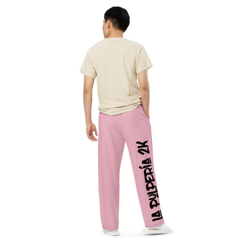 Wide-leg Pink pants
