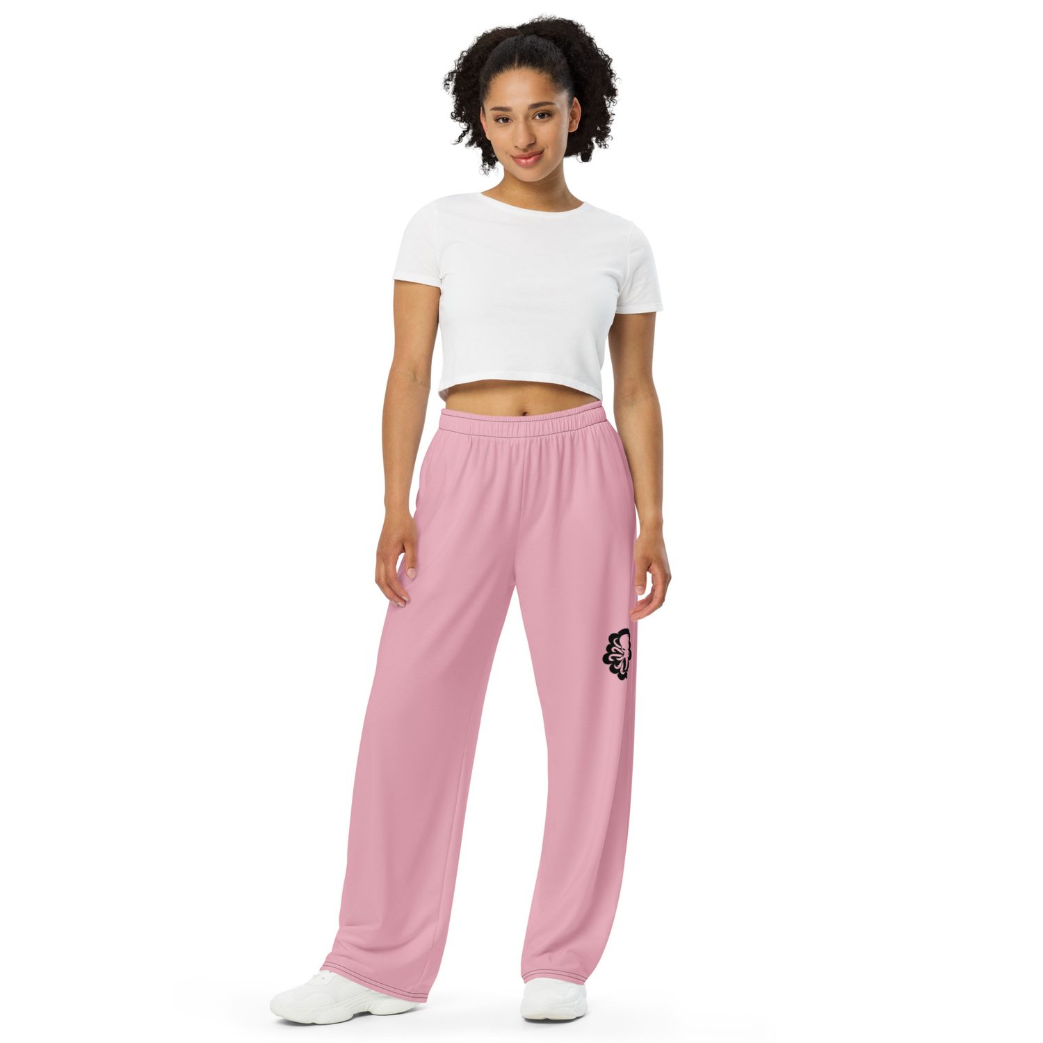 Wide-leg Pink pants
