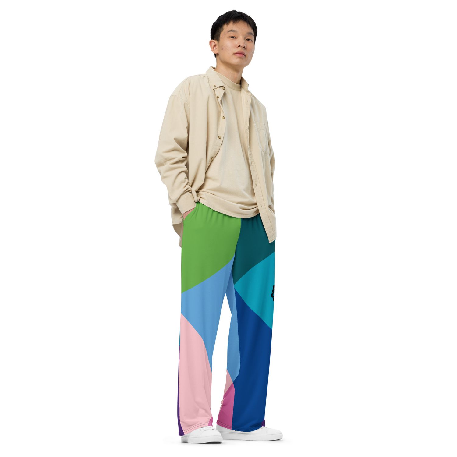 Wide-leg Multi pants