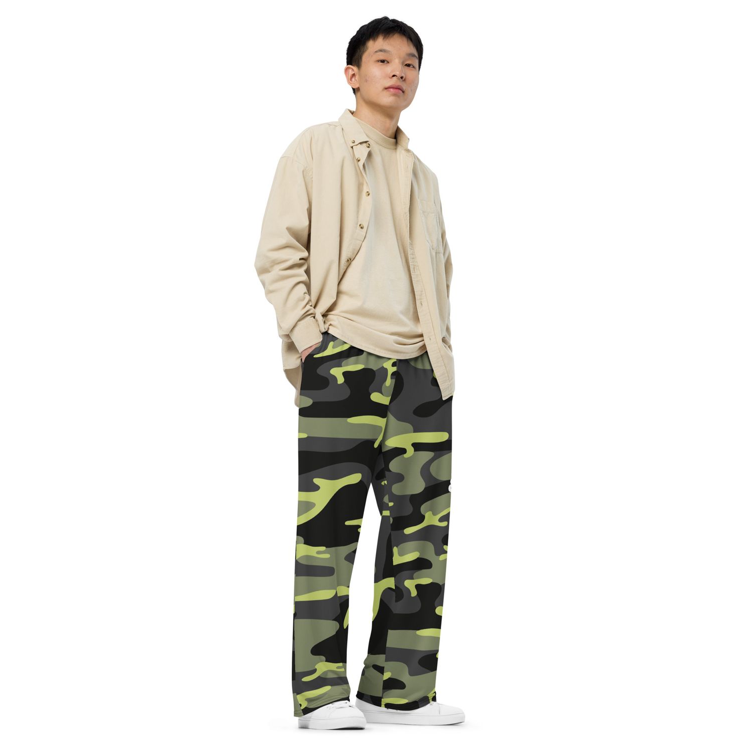 Wide-leg Camoo pants