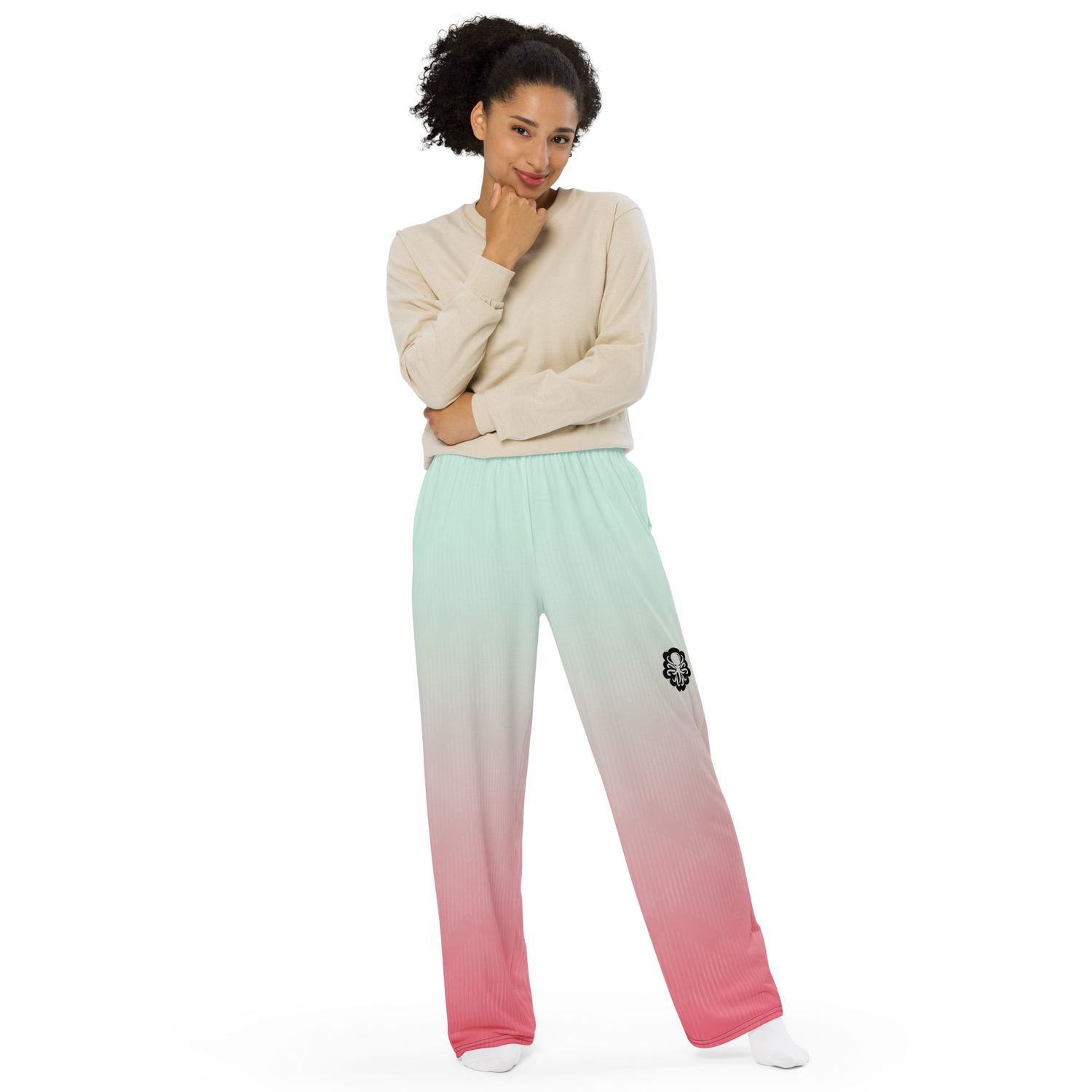 Wide-leg Miami pants