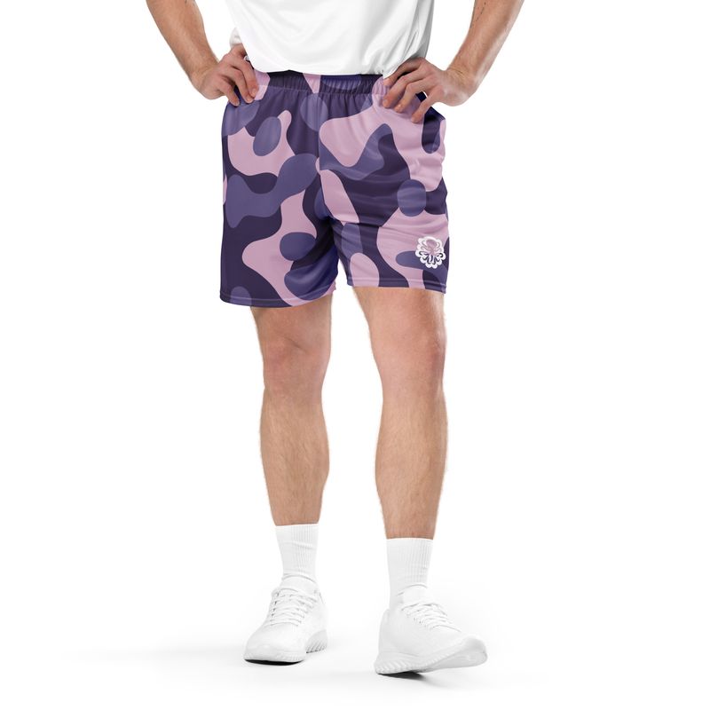 Basketball Purple camoo shorts