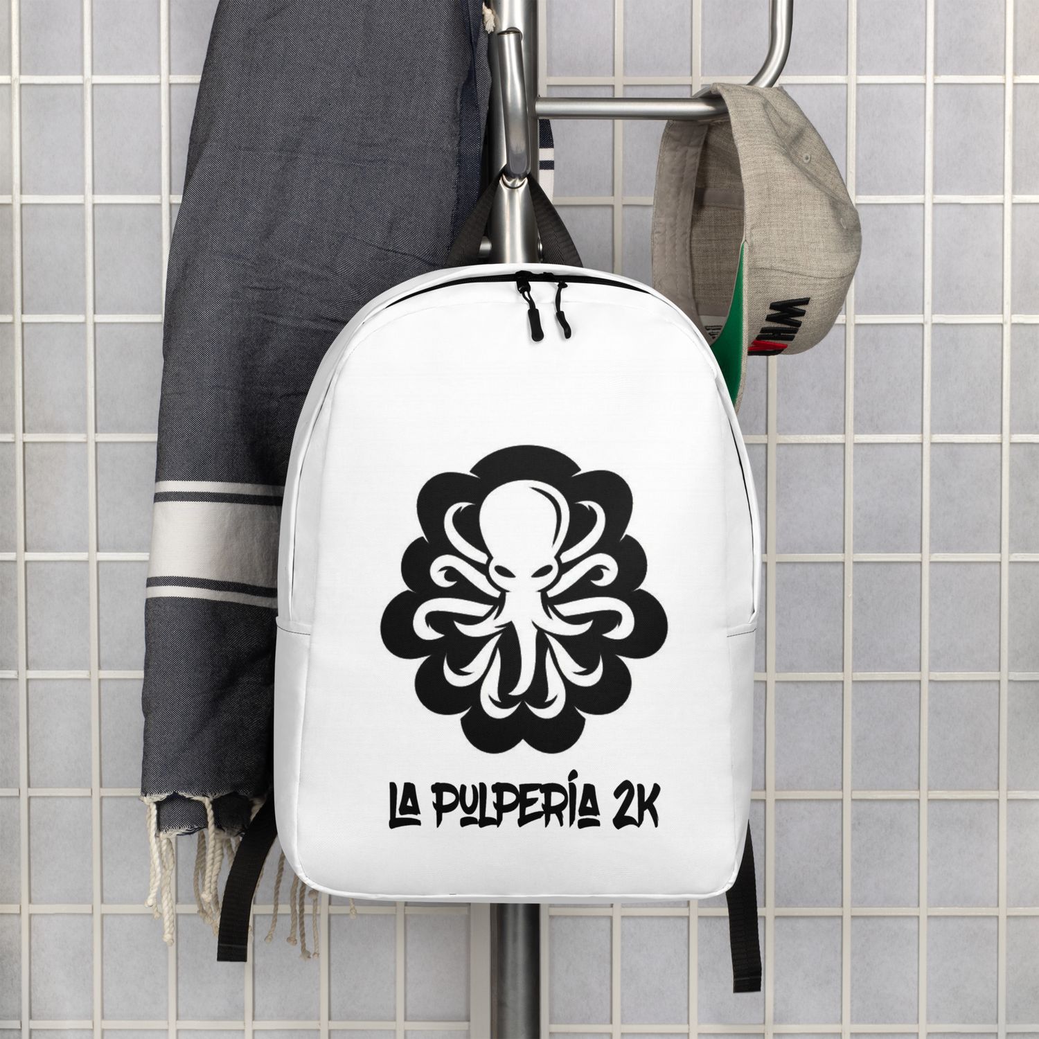 Backpack White B