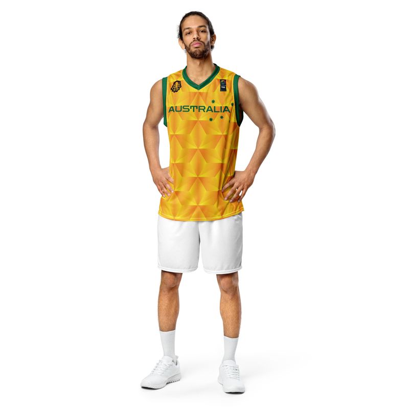 Australia 2024 Olympic Basketball Jersey