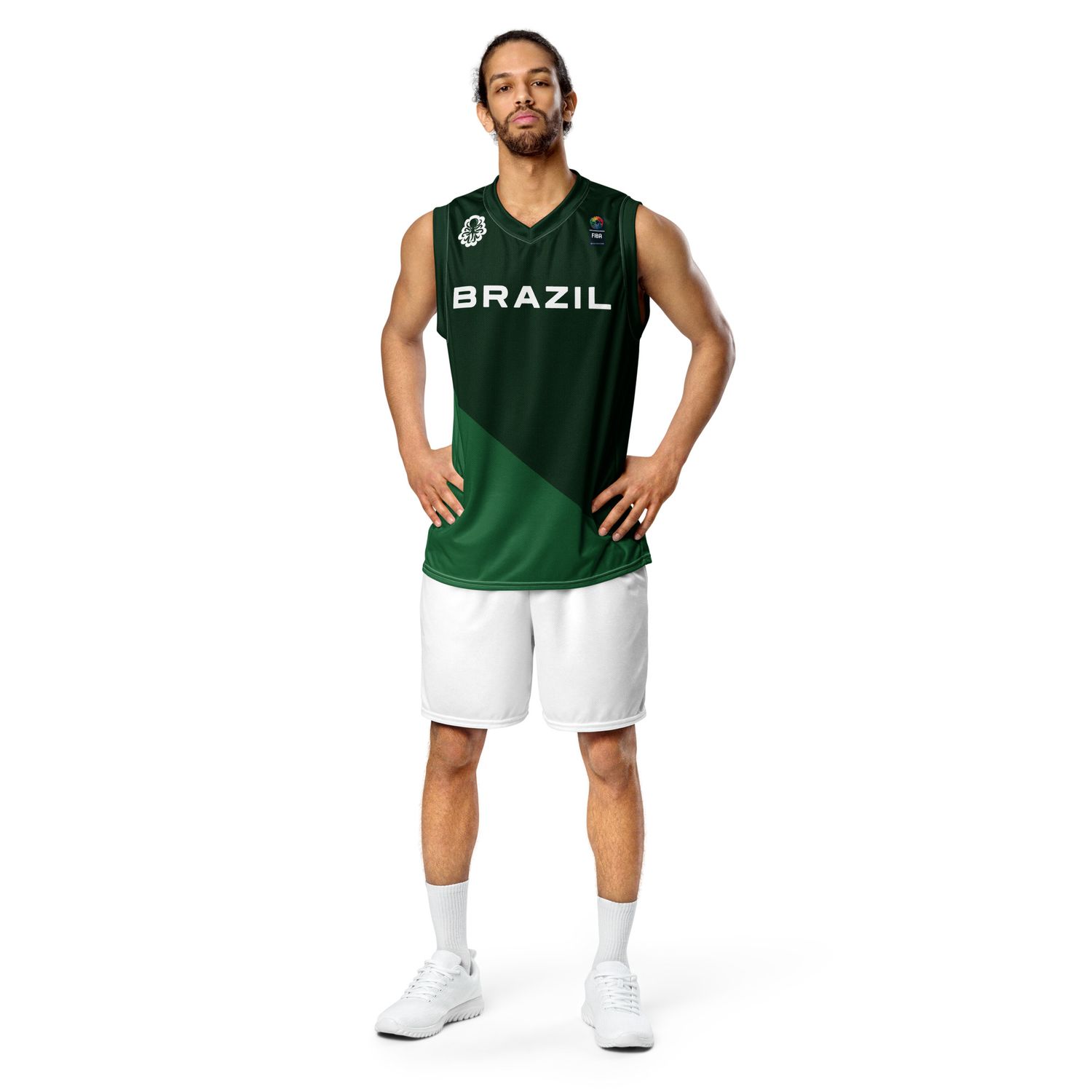 Brazil 2024 Olympic Basketball Jersey