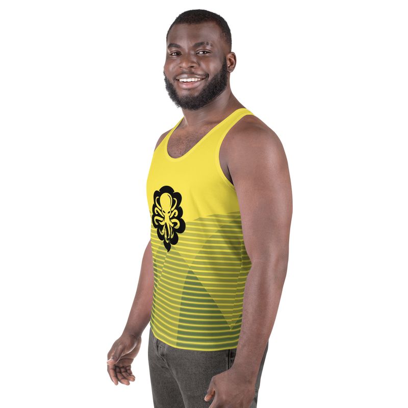 Gym Tank Top Yellow La Pulpería 2k
