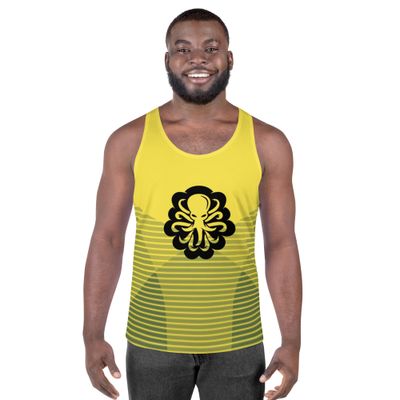 Gym Tank Top Yellow La Pulpería 2k