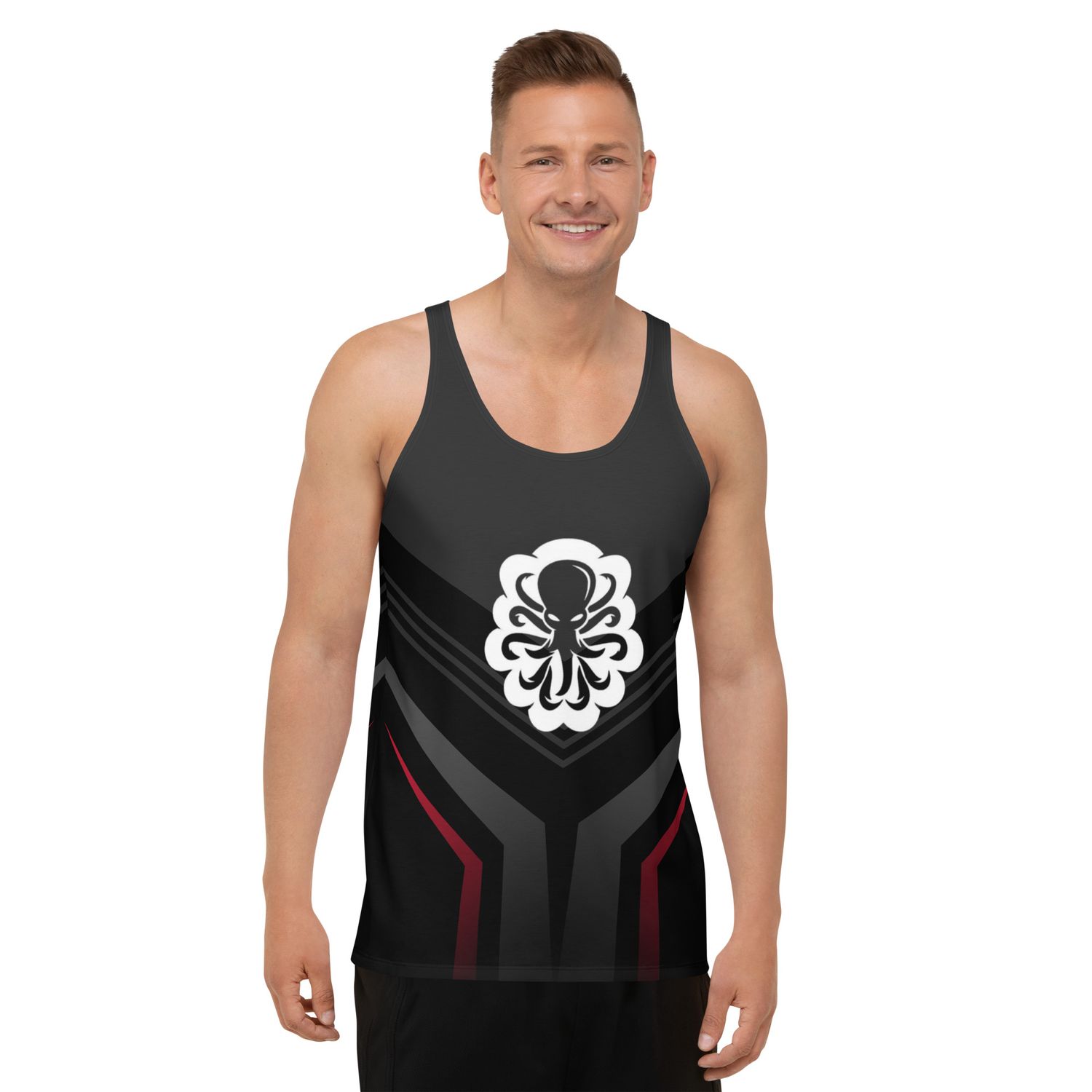 Gym Tank Top Lines La Pulpería 2k