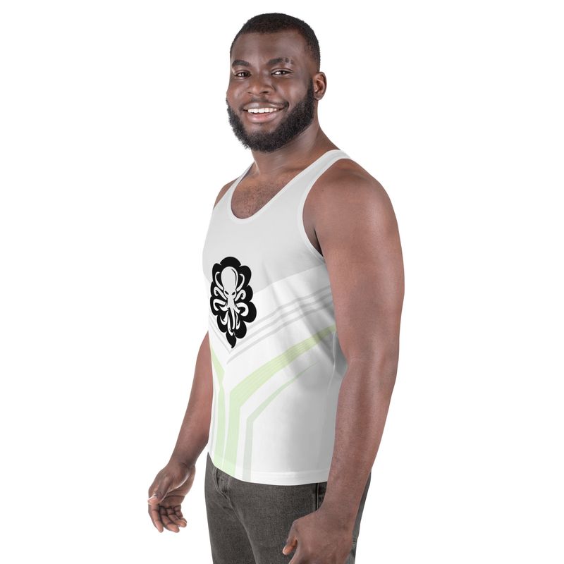 Gym Tank Top White Lines La Pulpería 2k