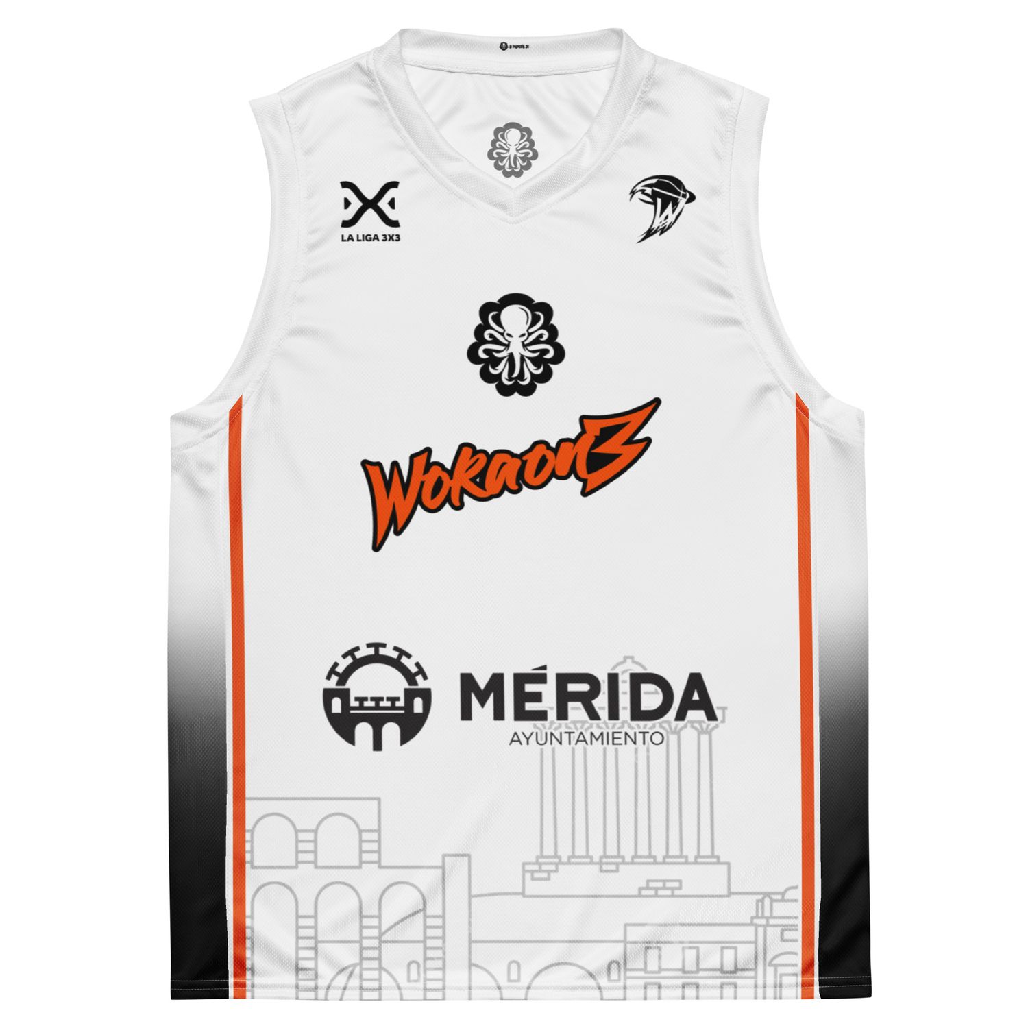 LP2k Woka on 3 Basketball Jersey