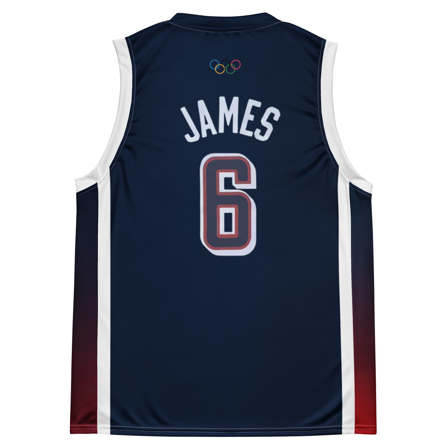 James MVP USA 2024 Olympic Basketball Jersey