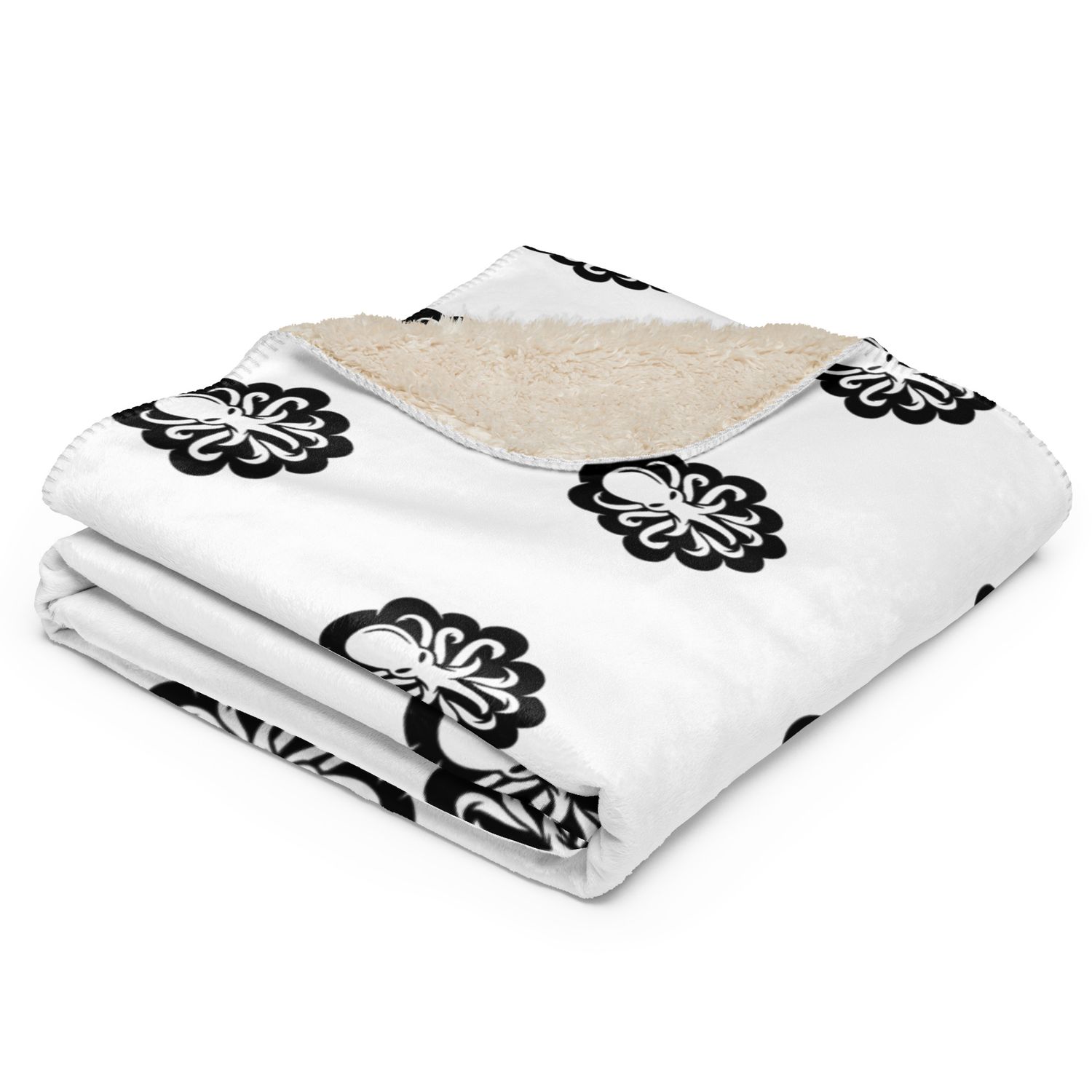 Sherpa blanket White