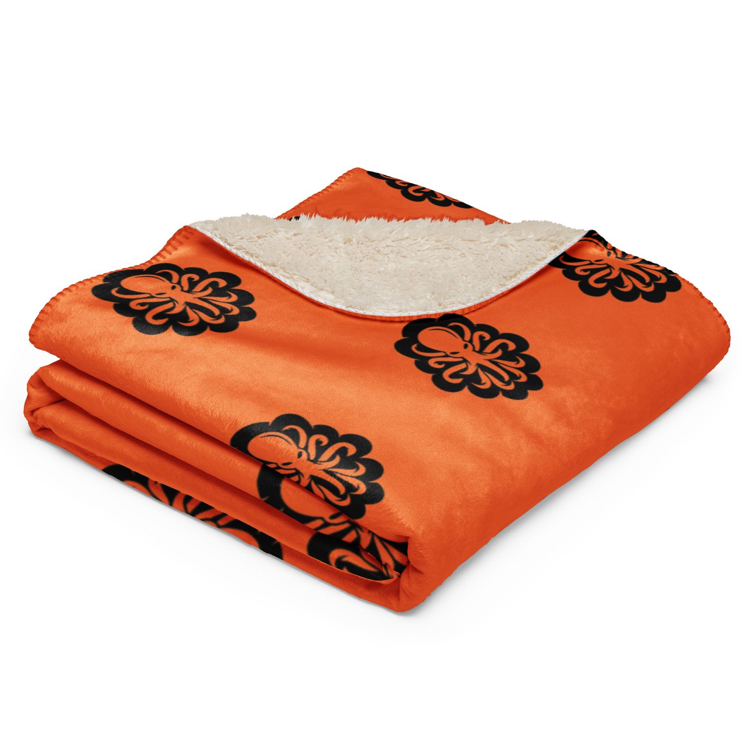 Sherpa blanket Orange