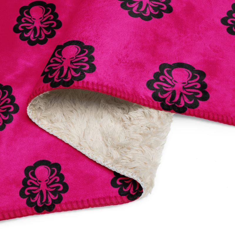 Sherpa blanket Berry