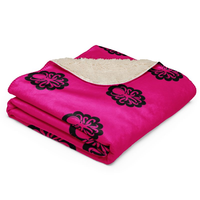 Sherpa blanket Berry