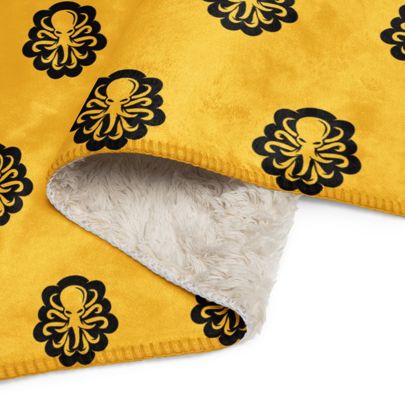 Sherpa blanket Yellow