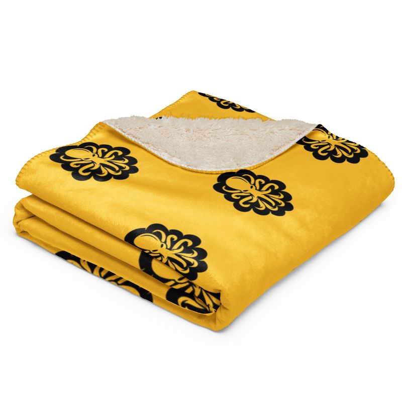 Sherpa blanket Yellow
