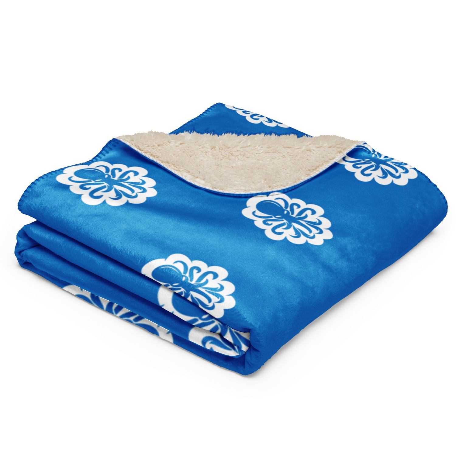 Sherpa blanket Blue