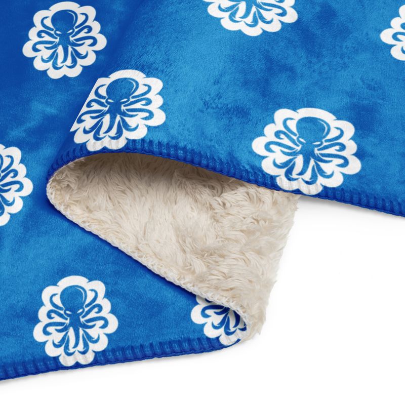 Sherpa blanket Blue