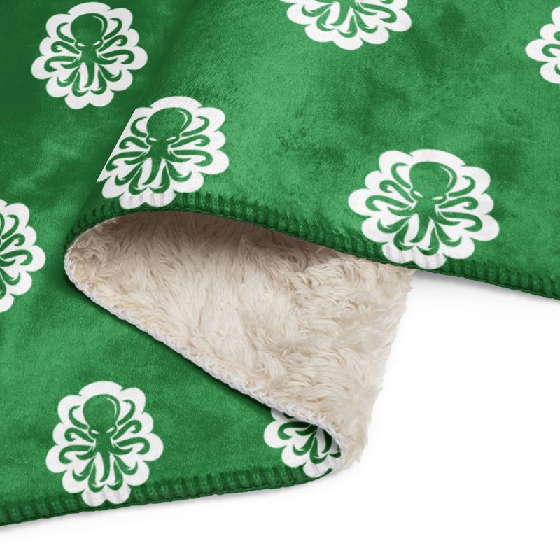 Sherpa blanket Green