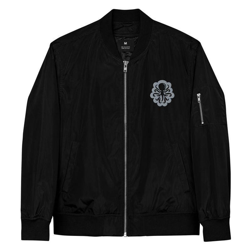 Bomber jacket Silver